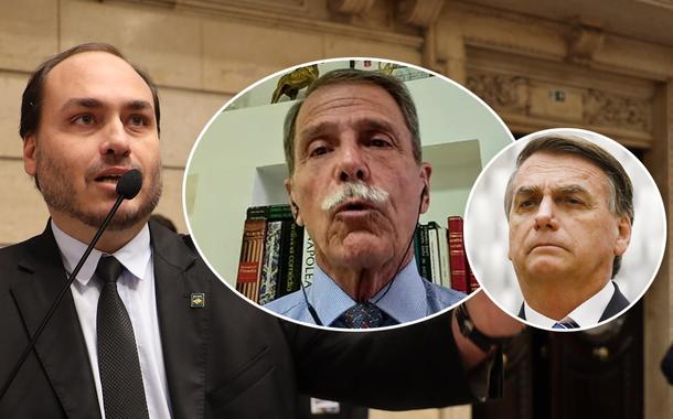Carlos Bolsonaro, Paulo Chagas e Jair Bolsonaro