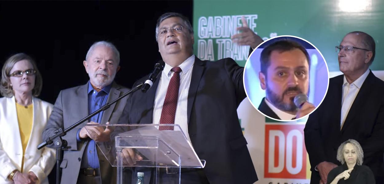 Flávio Dino e Andrei Passos Rodrigues