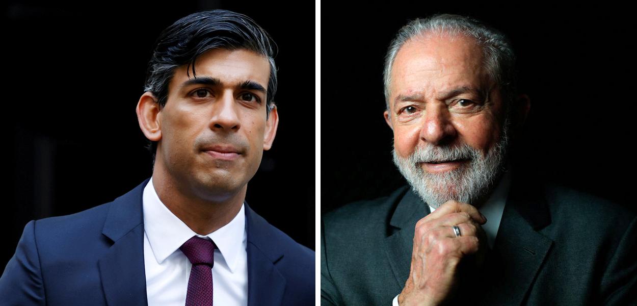 Rishi Sunak e Lula
