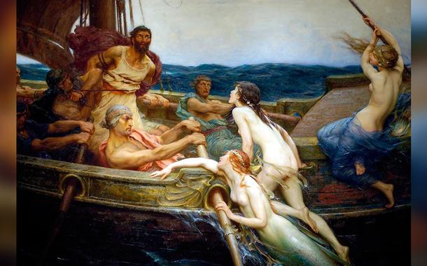 Ulysses and the Sirens by H.J. Draper.