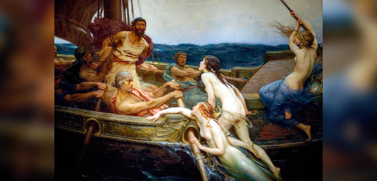 Ulysses and the Sirens by H.J. Draper.