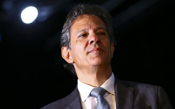 O futuro ministro da Fazenda, Fernando Haddad, durante anúncio de ministros no CCBB Brasília.  09/12/2022