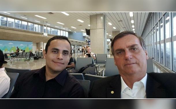 Tercio Arnaud Tomaz e Jair Bolsonaro