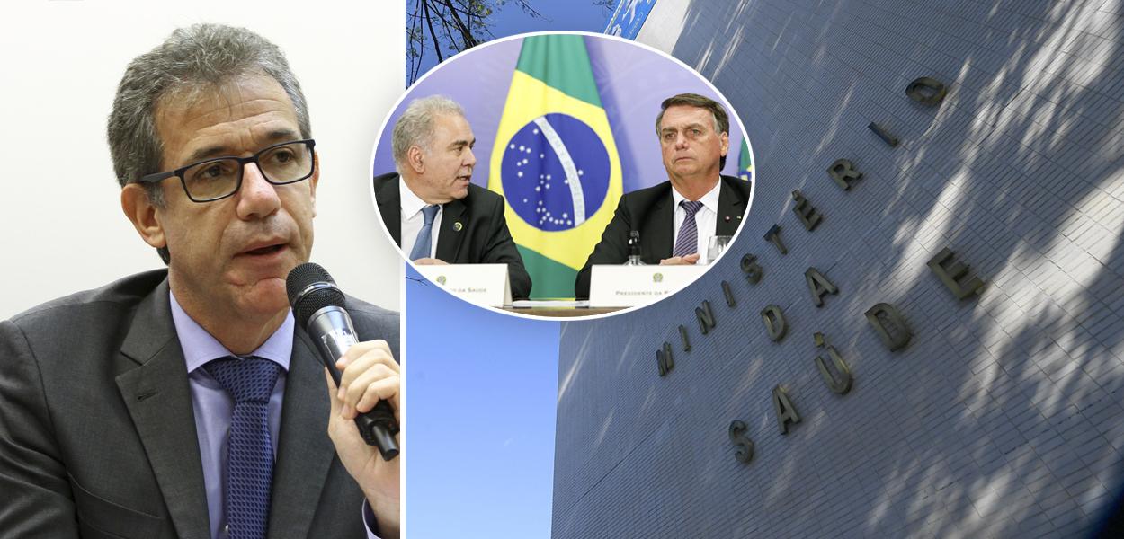 Arthur Chioro, Marcelo Queiroga e Jair Bolsonaro