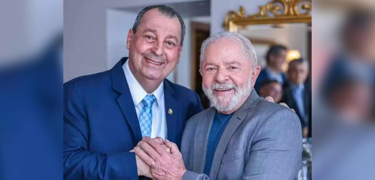 Omar Aziz e Lula