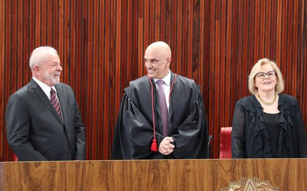 Lula, Alexandre de Moraes e Rosa Weber