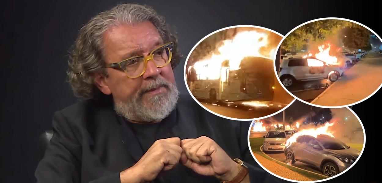 Kakay e atos de vandalismo feito por bolsonaristas