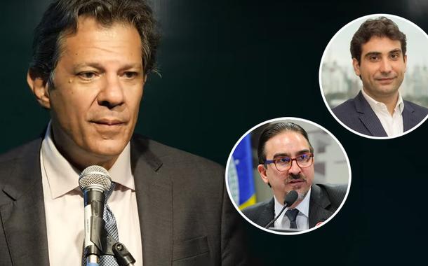 Fernando Haddad, Bernard Appy e Gabriel Galípolo