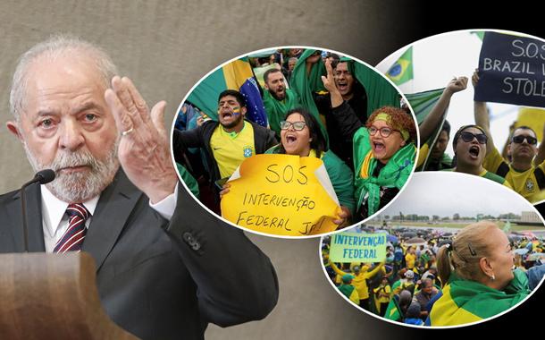 Lula e golpistas no quartel