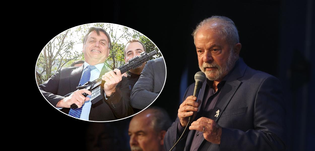 Jair Bolsonaro e Lula