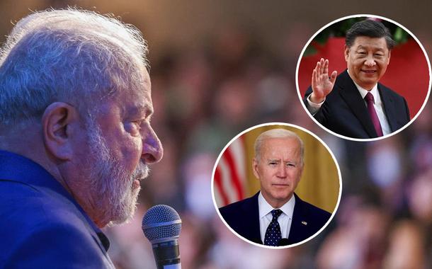 Luiz Inácio Lula da Silva, Joe Biden e Xi Jinping