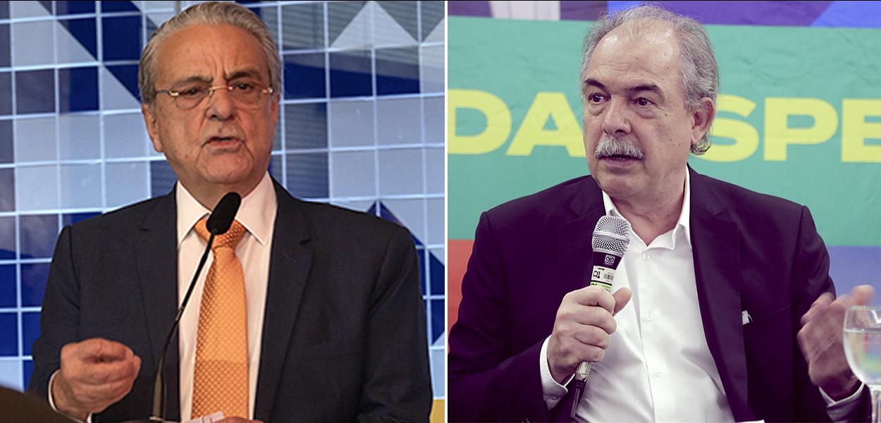 Robson Andrade e Aloizio Mercadante