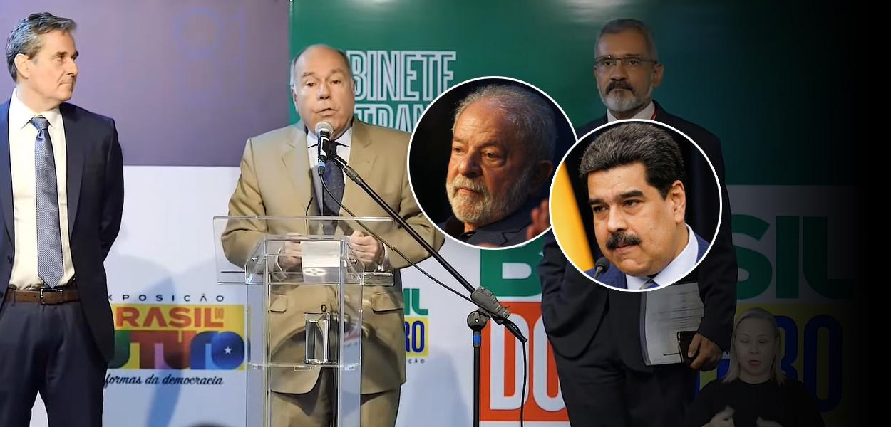 Mauro Vieira, Lula e Nicolas Maduro