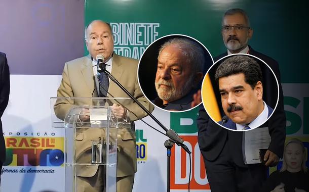 Mauro Vieira, Lula e Nicolas Maduro