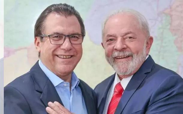 Luiz Marinho e Luiz Inácio Lula da Silva