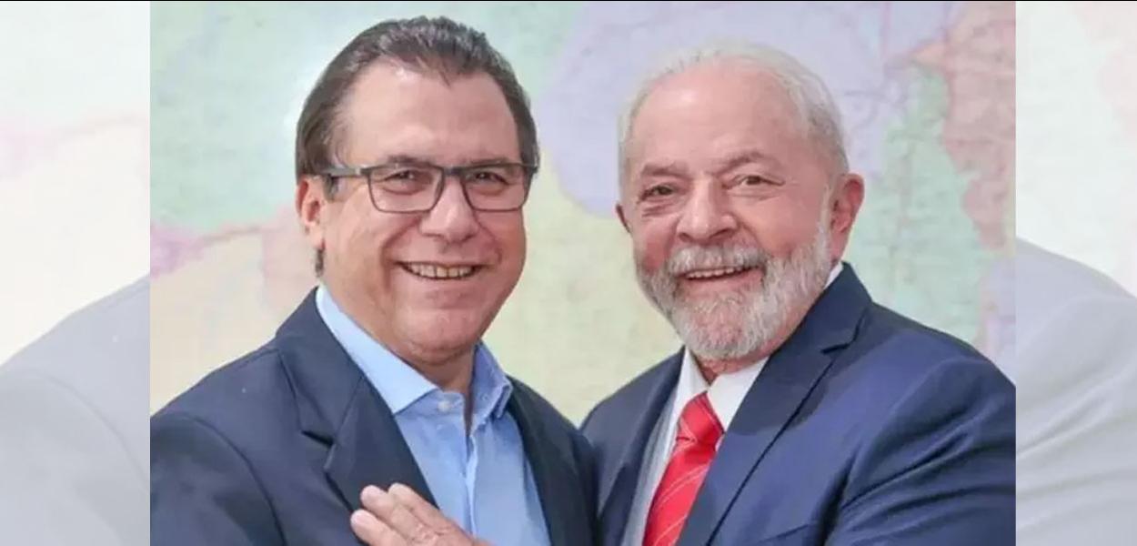 Luiz Marinho e Luiz Inácio Lula da Silva