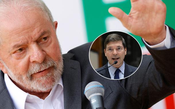 Luiz Inácio Lula da Silva (à esq.) e Josué Gomes