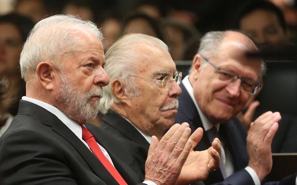 Lula, José Sarney e Geraldo Alckmin