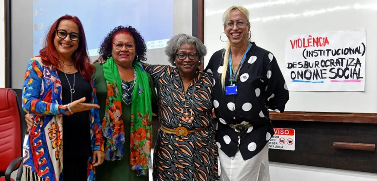 Cláudia Gonçalves, Keila Simpson, Catia Antonia Silva e Sara York