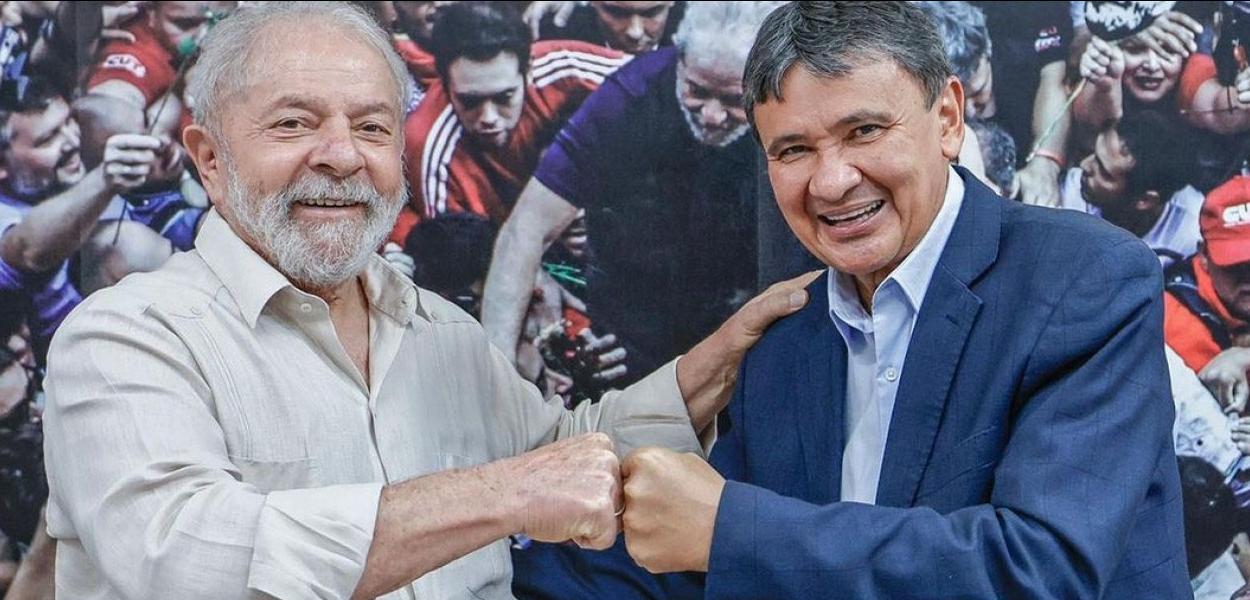 Luiz Inácio Lula da Silva e Wellington Dias