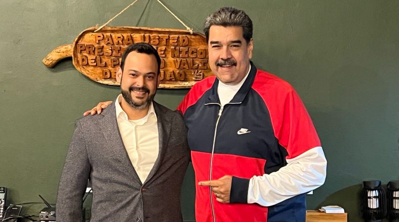Manuel Vicente Vadell Aquino e Nicolás Maduro