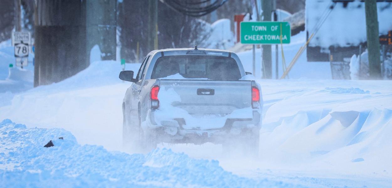 Forte nevasca atinge região de Buffalo, no Estado de Nova York