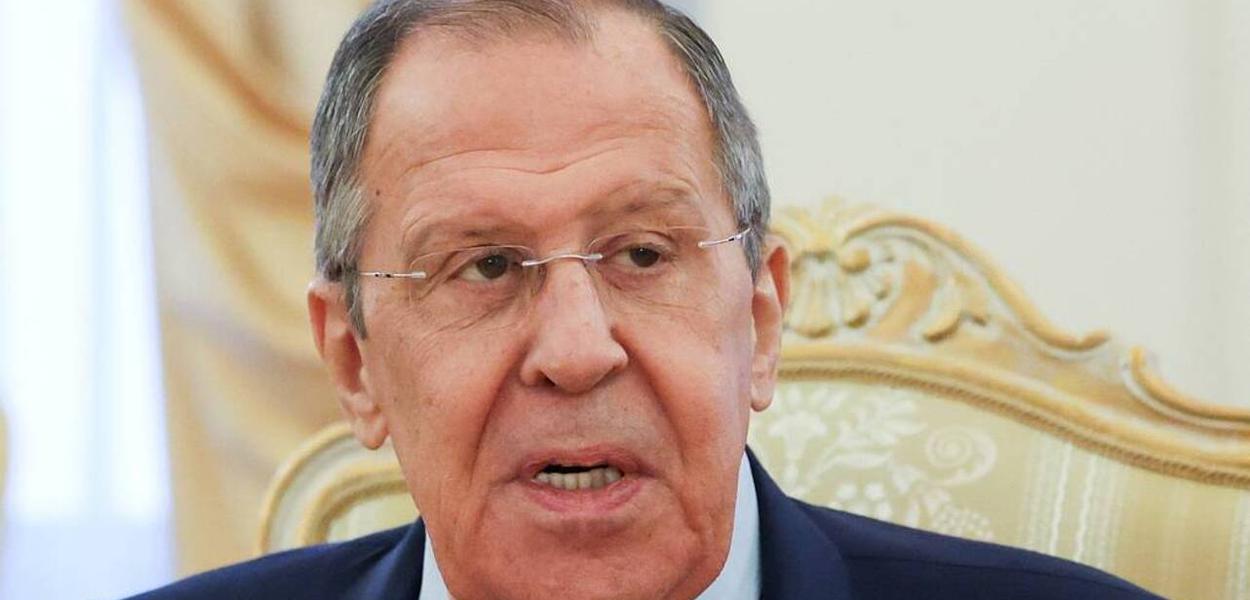 Lavrov, ministro das Relações Exteriores da Rússia