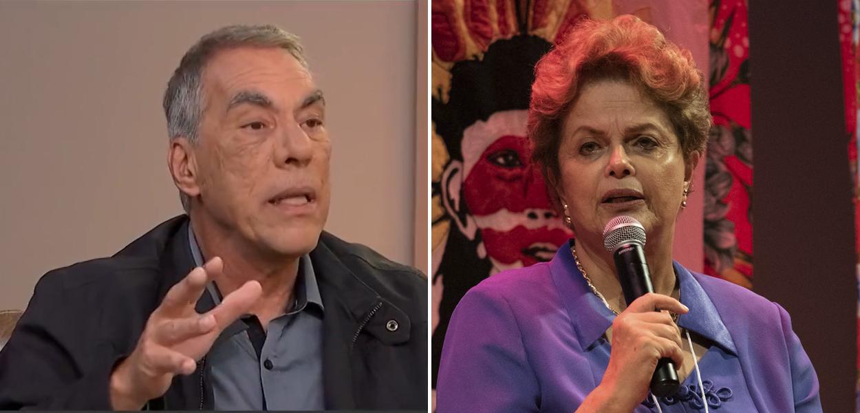 Demétrio Magnoli e Dilma Rousseff