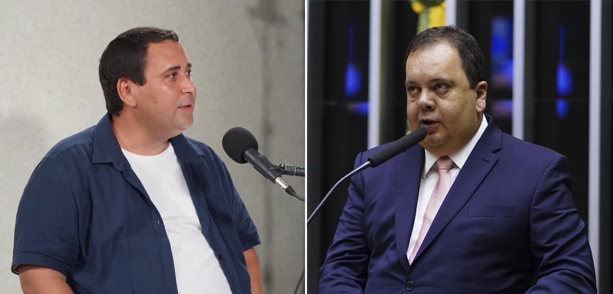 Éden Valadares, presidente do PT Bahia e o deputado federal Elmar Nascimento (Foto: Reprodução/Facebook | Pablo Valadares/Câmara dos Deputados) Éden Valadares, presidente do PT Bahia e o deputado federal Elmar Nascimento