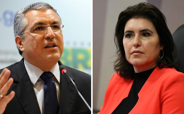 Alexandre Padilha e Simone Tebet