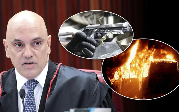 Alexandre de Moraes, arma e atentado terrorista em Brasília