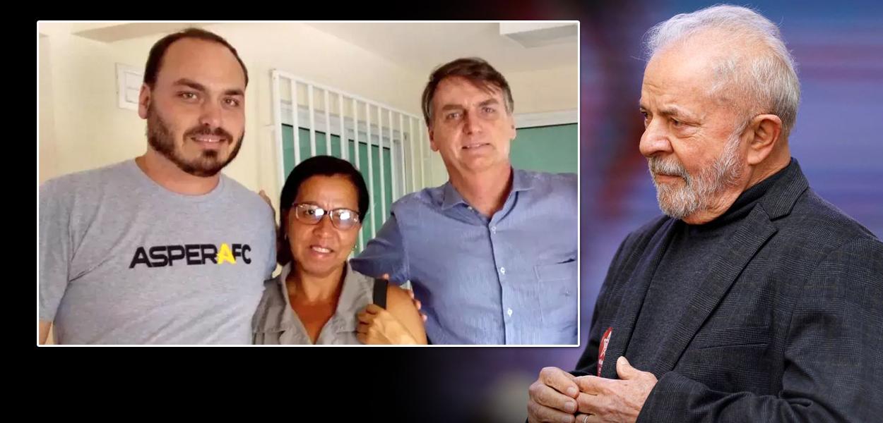 Carlos Bolsonaro, Wal do Açaí, Jair Bolsonaro e Lula