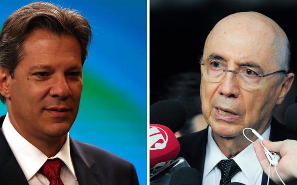 Fernando Haddad e Henrique Meirelles