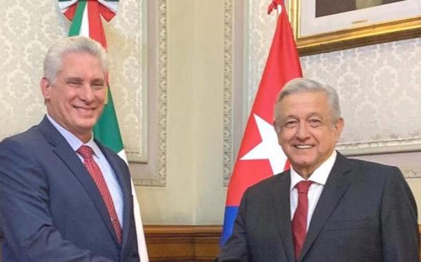 Díaz-Canel e López Obrador