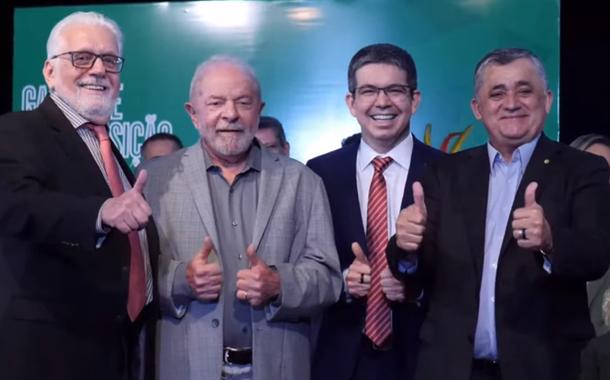 Jaques Wagner, Lula, Randolfe Rodrigues e José Guimarães