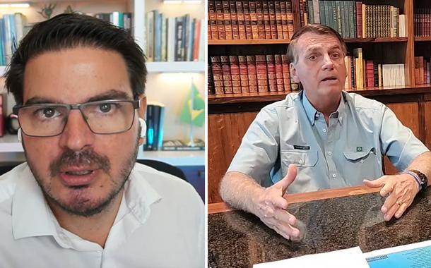 Rodrigo Constantino e Jair Bolsonaro