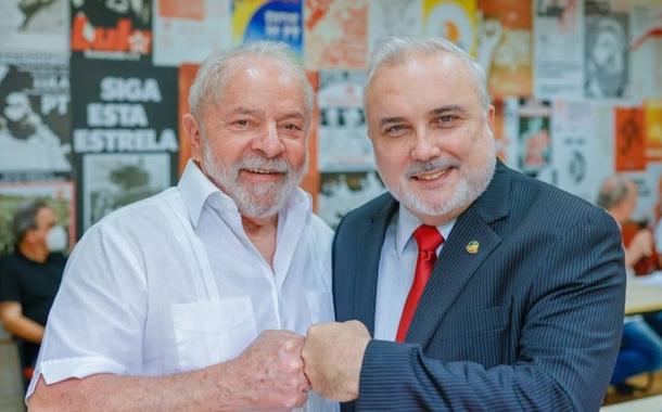 Lula e Jean Paul Prates