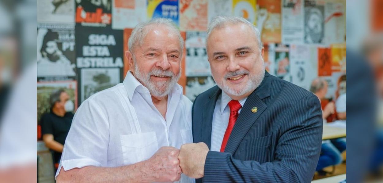 Lula e Jean Paul Prates