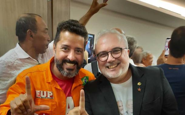 Deyvid Bacelar e Jean Paul Prates