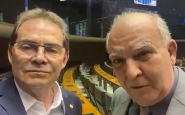 Paulinho da Força e Miguel Torres