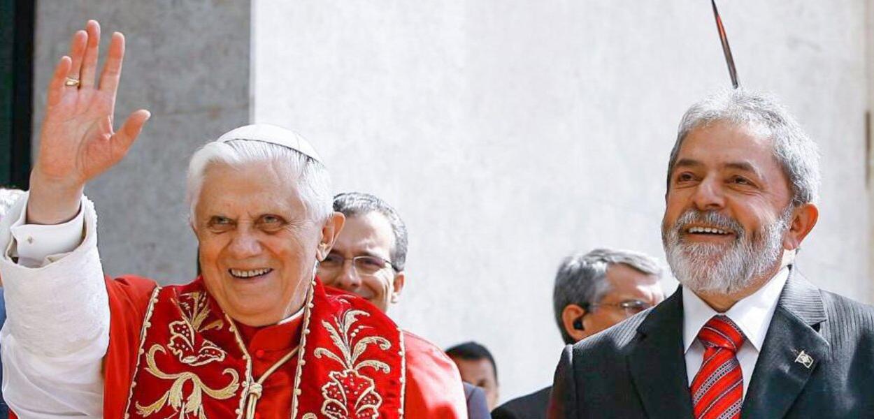 Papa Bento XVI e Lula