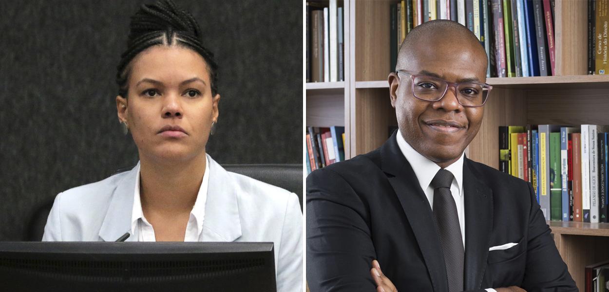 Isadora Brandão e Silvio Almeida