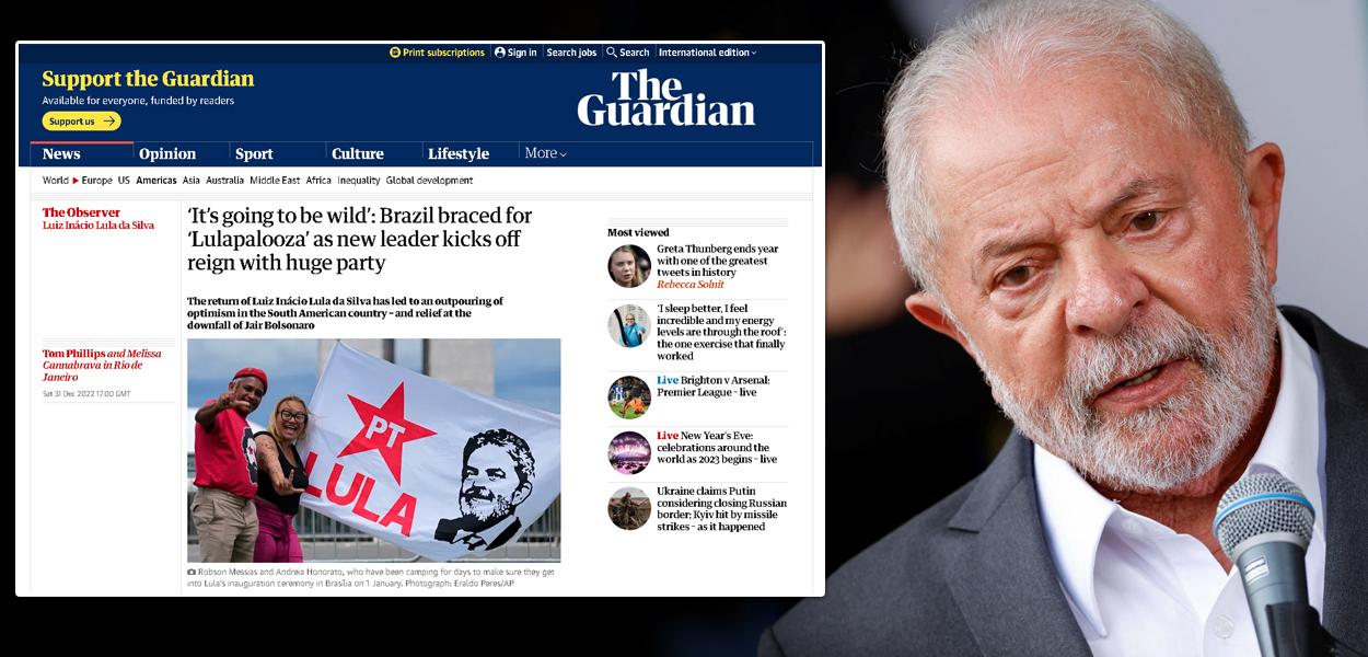 The Guardian destaca posse do presidente Lula