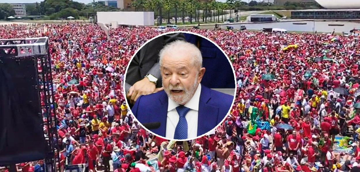 Luiz Inácio Lula da Silva na posse na Presidência - 01.01.2023