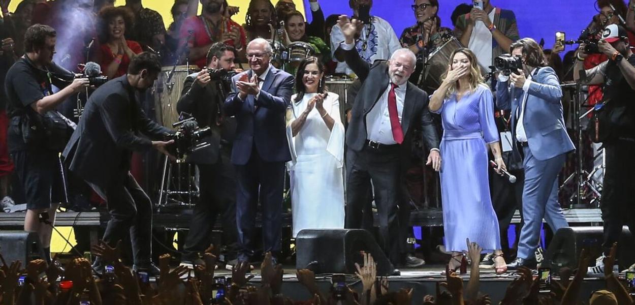 Lula e Alckmin no Festival do Futuro