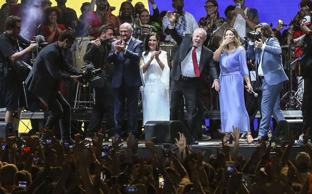 Lula e Alckmin no Festival do Futuro