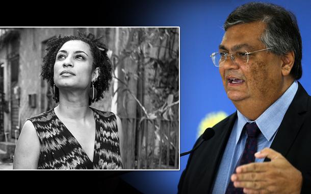 Marielle Franco e Flávio Dino