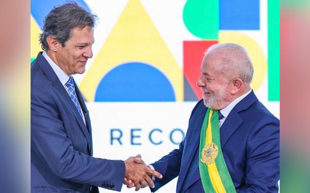 Lula e Fernando Haddad