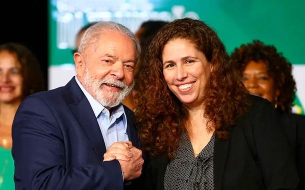 Luiz Inácio Lula da Silva e Esther Dweck