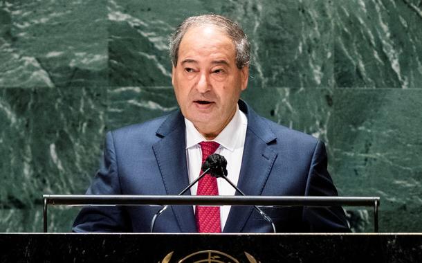 Faisal Al-Mekdad, chanceler sírio